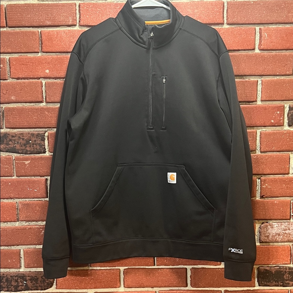 Carhartt Black Quarter-Zip Pullover